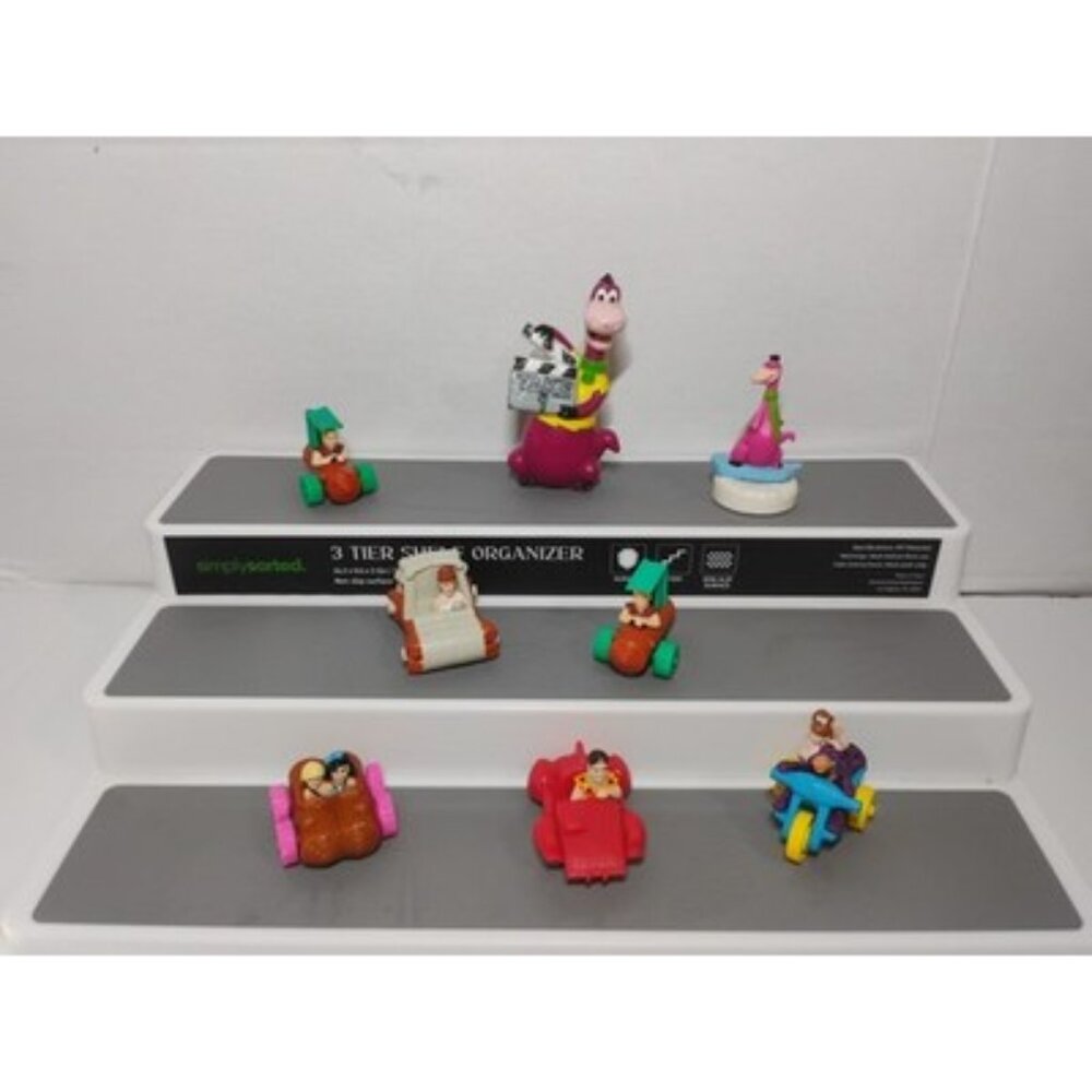 The Flintstones  Barney Rubble Fred Flinstone Log Cars Cartoon Network McDonalds